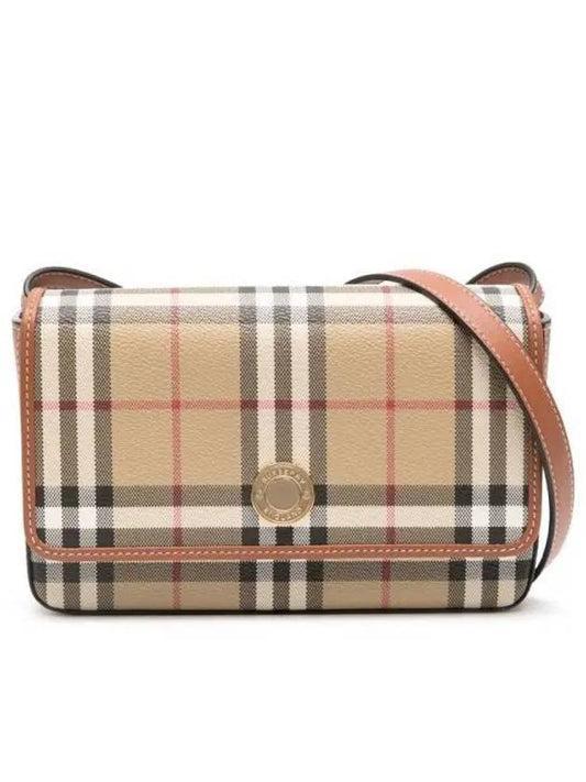 Check Cross Bag Beige - BURBERRY - BALAAN 2