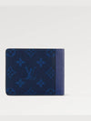 Monogram Multiple Half Wallet Blue - LOUIS VUITTON - BALAAN.