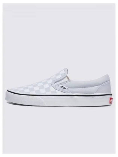 Classic Color Theory Checkerboard Slip-Ons Sky Blue - VANS - BALAAN 2