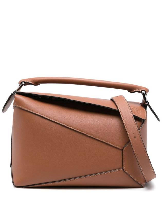 Classic Calfskin Small Puzzle Tote Bag Brown - LOEWE - BALAAN 1