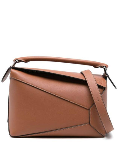 Classic Calfskin Small Puzzle Tote Bag Brown - LOEWE - BALAAN 1