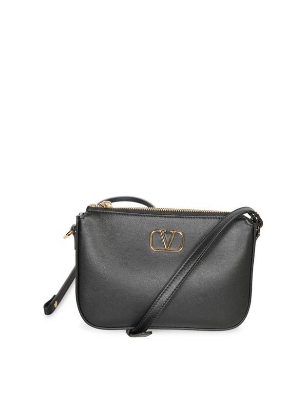 V Logo Signature Mini Shoulder Bag Black - VALENTINO - BALAAN 2