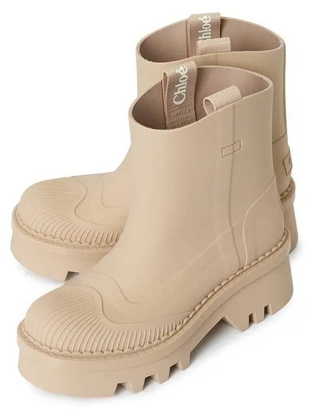 Women's Raina Rain Boots Beige Rose - CHLOE - BALAAN 2