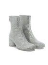 Glitter Ankle Middle Boots Silver - MAISON MARGIELA - BALAAN 1