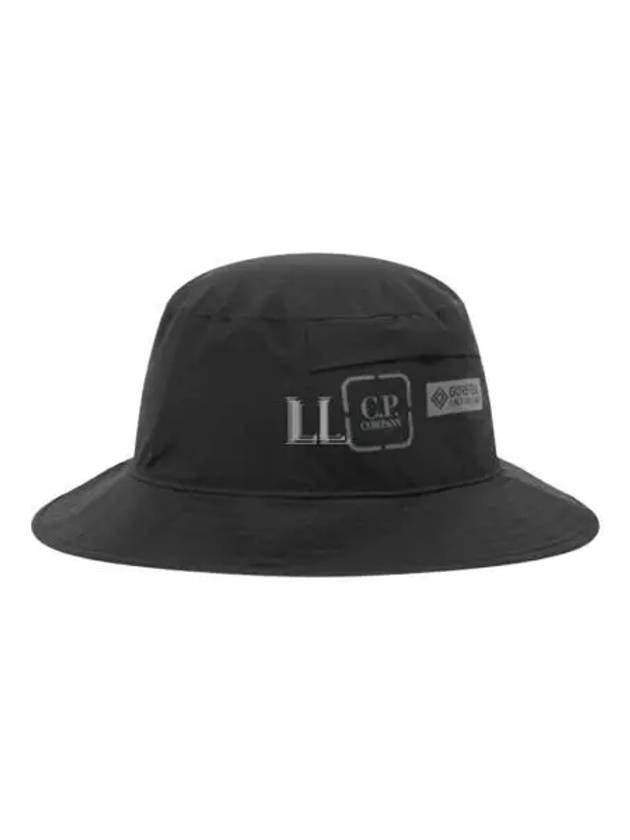 Gore-Tex Infinium Bucket Hat Black - CP COMPANY - BALAAN 2