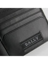 Brasai Stripe Leather Bifold Wallet Black 598428 22369 F100 - BALLY - BALAAN 6