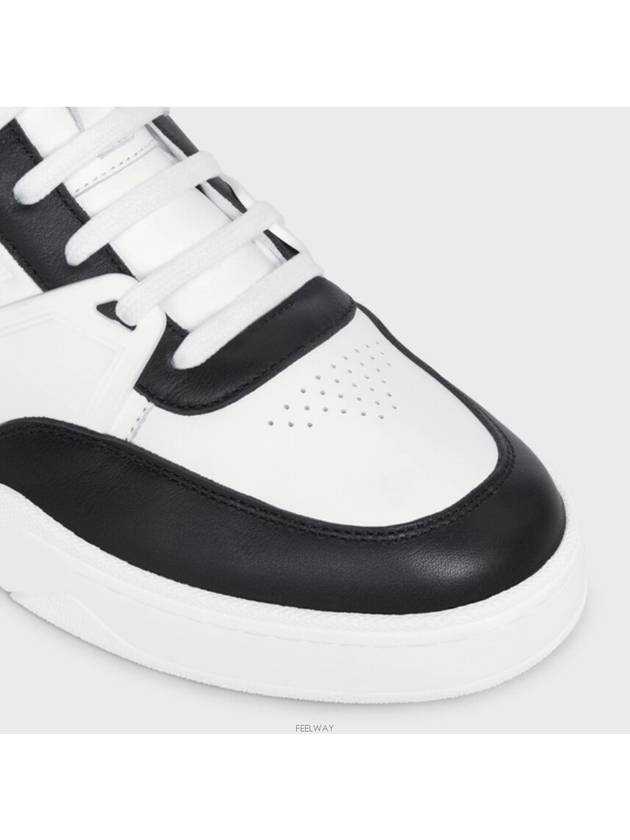 CT 07 Calfskin Low Top Sneakers White - CELINE - BALAAN 4
