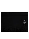 Men's Frame Cashmere Blend Scarf Black - J.LINDEBERG - BALAAN 2