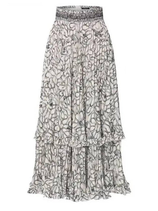 Embroidered Band Skirt 1AFLNW - LOUIS VUITTON - BALAAN 1