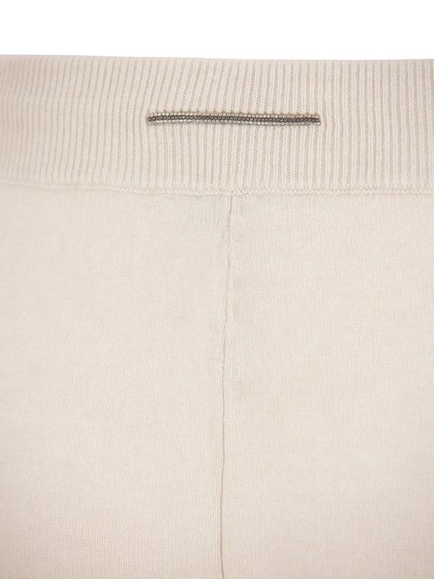 Wool, silk and cashmere knit trousers - PESERICO - BALAAN 4