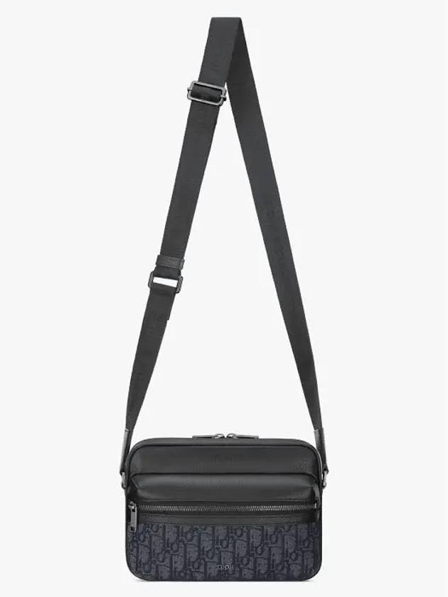 Rider 2.0 Zipper Messenger Bag Black - DIOR - BALAAN 5