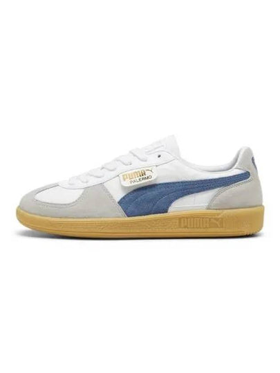 Palermo Leather Low Top Sneakers White Blue - PUMA - BALAAN 2