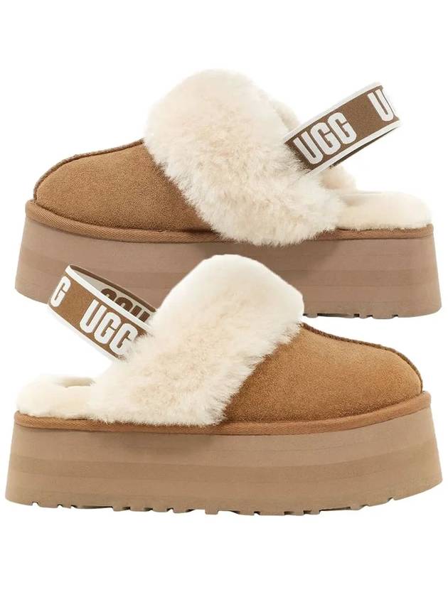 Funkette Platform Slippers Chestnut - UGG - BALAAN 2