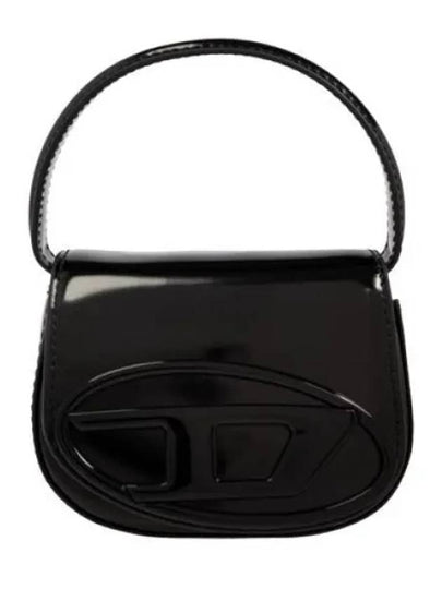 1DR Compact Mirrored Leather Shoulder Bag Black - DIESEL - BALAAN 2