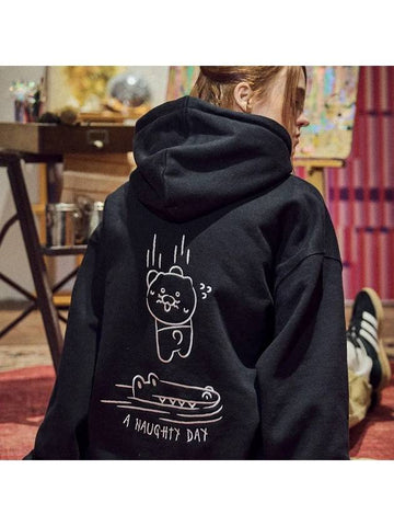 CPGN Kakao Friends Notty Day Hoodie Black - CPGN STUDIO - BALAAN 1