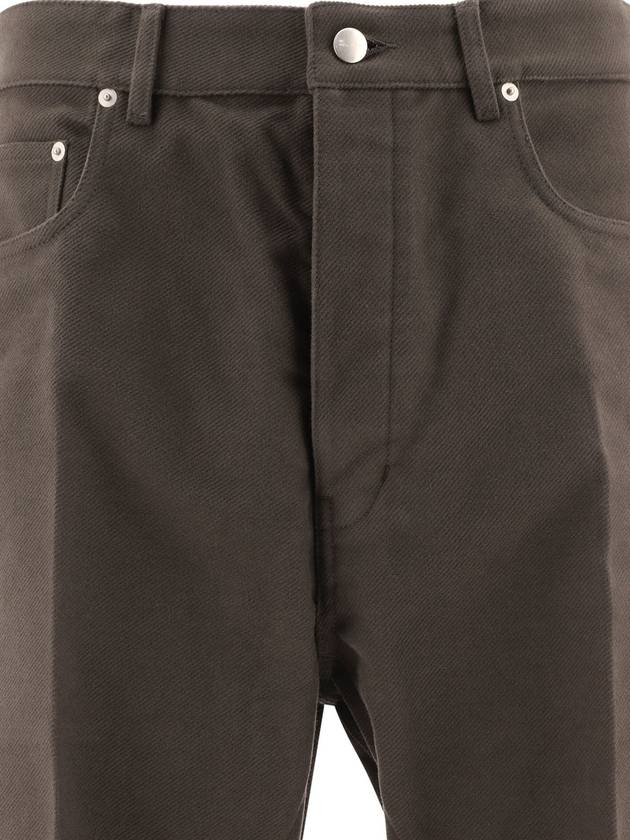 Geth straight-leg cotton trousers - RICK OWENS - BALAAN 3