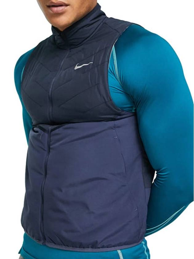 Therma Fit Repel Padding Vest Navy - NIKE - BALAAN 4