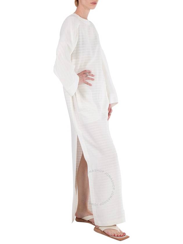 Women's Long Sleeve Maxi Long Dress - SAINT LAURENT - BALAAN 3