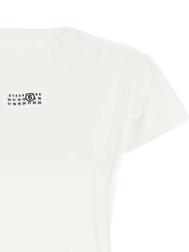 Logo Short Sleeve T-Shirt White - MAISON MARGIELA - BALAAN 4