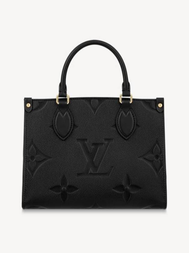 OnTheGo PM Monogram Tote Bag Black - LOUIS VUITTON - BALAAN 4