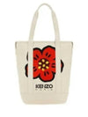 Boke Flower Cotton Tote Bag Ecru - KENZO - BALAAN 2