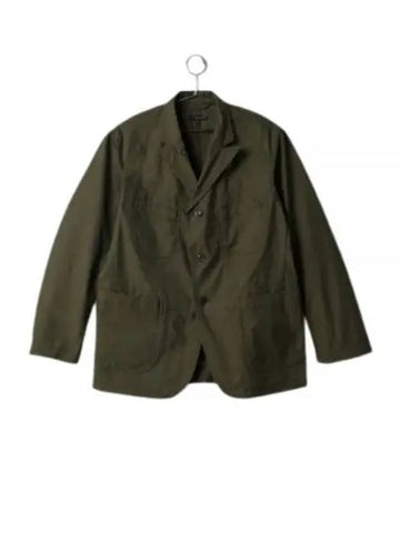 Bedford Jacket Olive CP Weather Poplin 24F1D005 PS191 EU001 - ENGINEERED GARMENTS - BALAAN 1