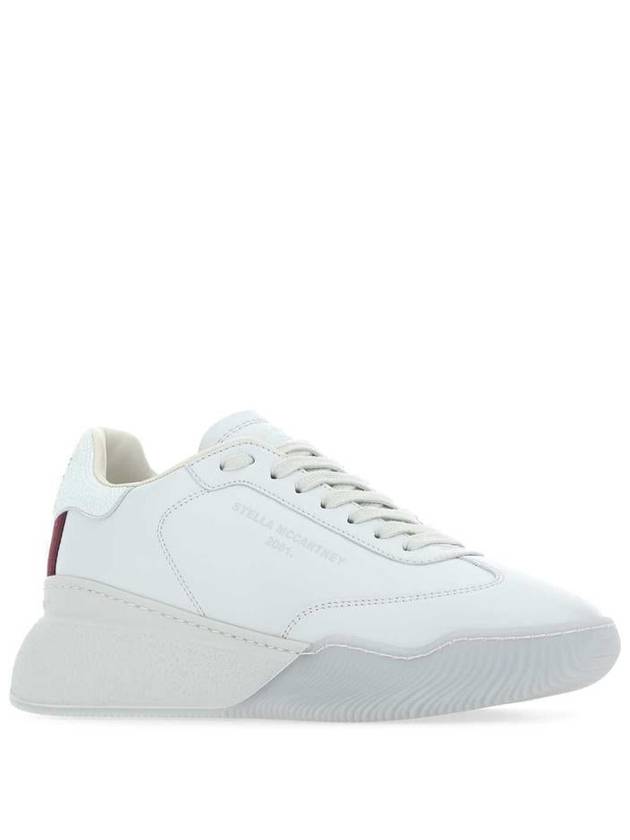 Loop Fox Leather Low Top Sneakers Gray - STELLA MCCARTNEY - BALAAN 3