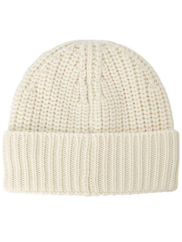 Wool Beanie White - MONCLER - BALAAN 3