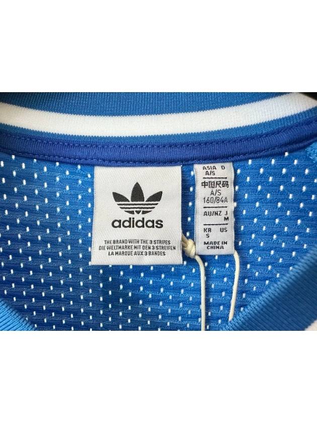 Loose fit jersey track top IS3852 blue WOMENS JP M XL - ADIDAS - BALAAN 5