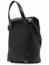 Salvatore Gancini mini backpack black - SALVATORE FERRAGAMO - BALAAN.