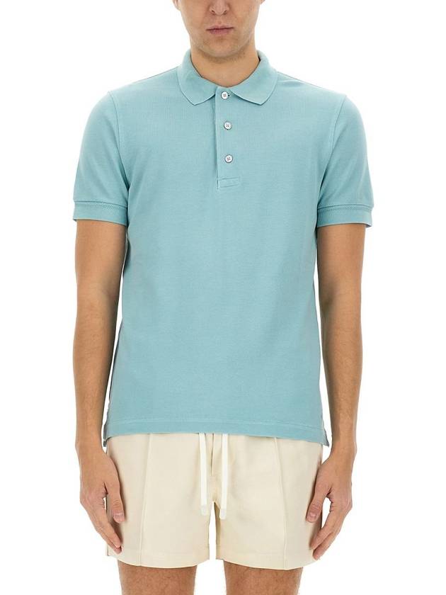 Tom Ford Piquet Polo - TOM FORD - BALAAN 1