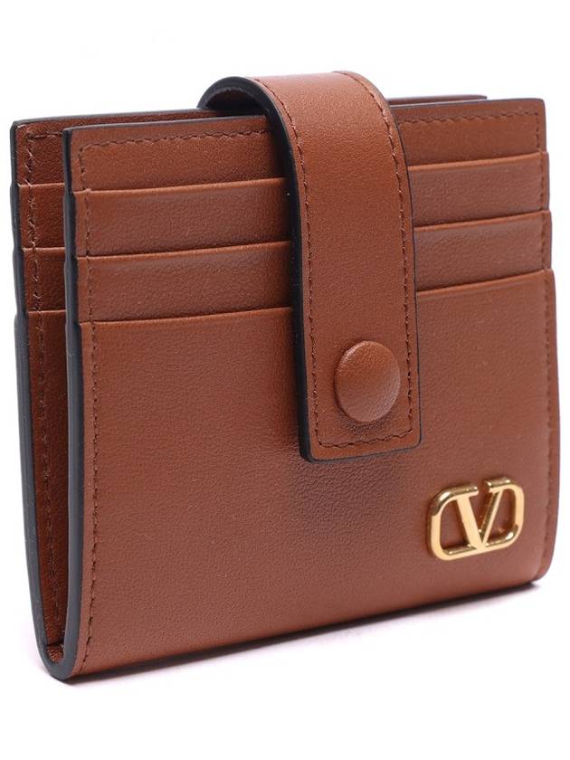 Men's V Logo Signature Card Wallet - VALENTINO - BALAAN 3