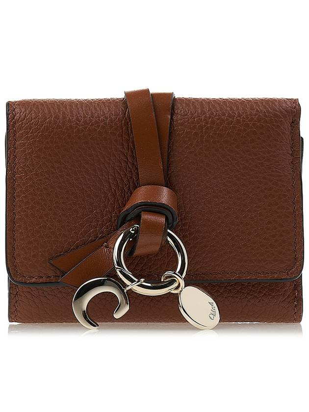 Alphabet Small Half Wallet Brown - CHLOE - BALAAN 2