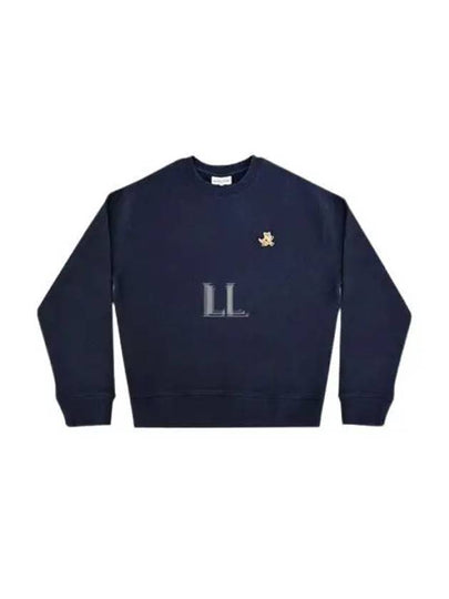 Fox Cotton Sweatshirt Navy - MAISON KITSUNE - BALAAN 2