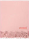 Wool Fringe Muffler Pink - ACNE STUDIOS - BALAAN 3