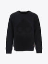 Men's Logo Cotton Sweatshirt Black - MOOSE KNUCKLES - BALAAN 4