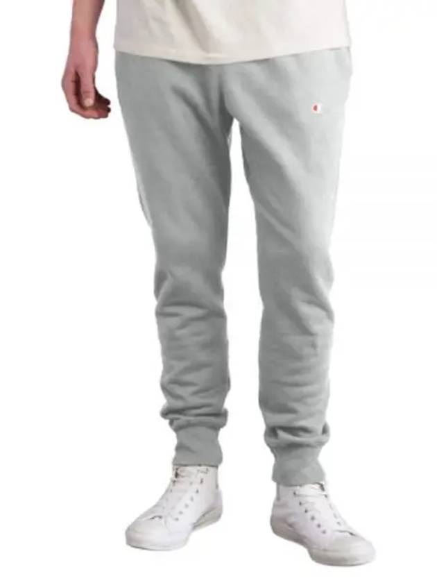 REVERSE WEAVE TRIM JOGGEROXFORD GRAY GF01Y061461IC reverse weave jogger pants - CHAMPION - BALAAN 1