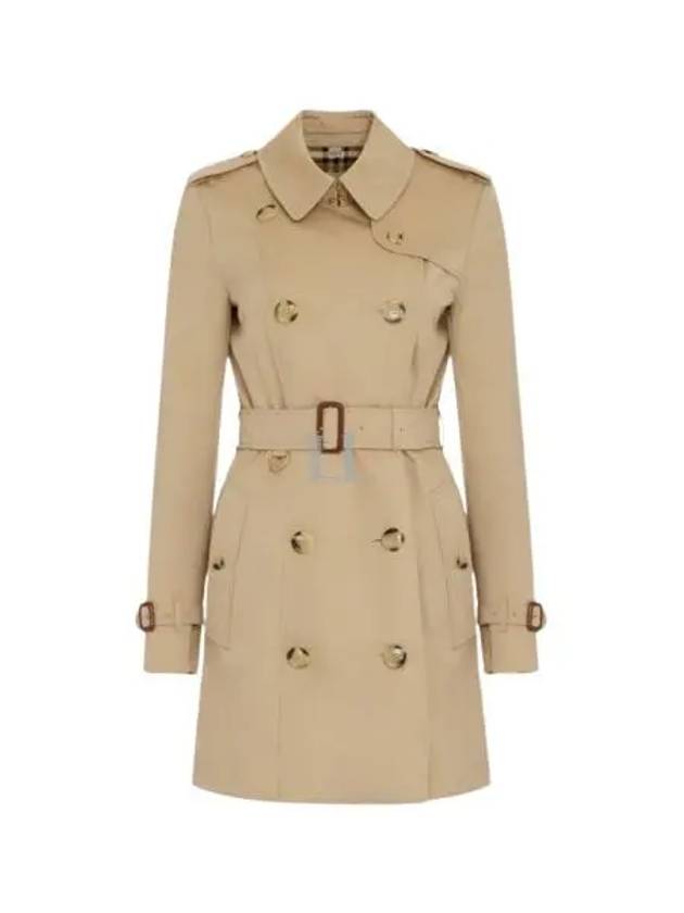 Short Kensington Heritage Trench Coat Beige - BURBERRY - BALAAN 2