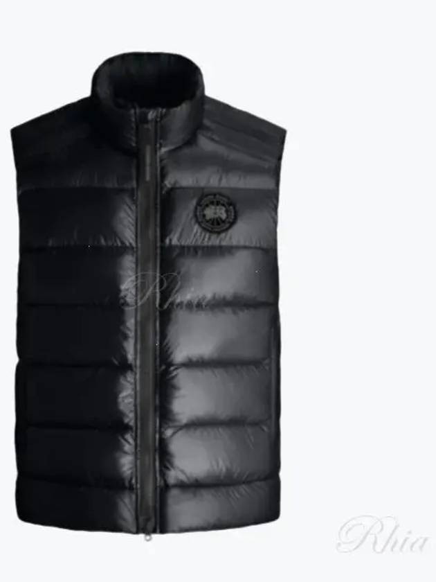 Men's Crofton Down Padded Vest Black - CANADA GOOSE - BALAAN 2