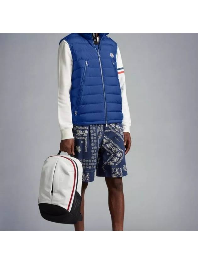 Albyt Padded Down Vest Blue - MONCLER - BALAAN 7