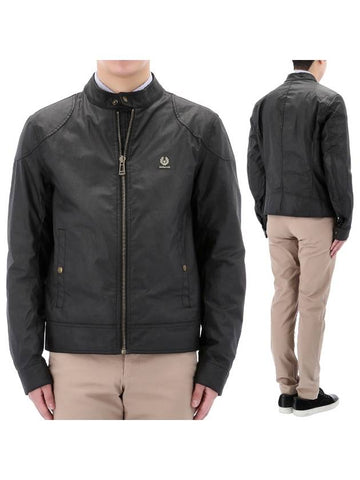 KELLAND Kelland wax jacket 100468 BLACK - BELSTAFF - BALAAN.