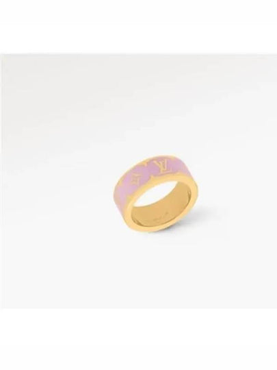 Nanogram Enamel Ring Pink Gold - LOUIS VUITTON - BALAAN 2