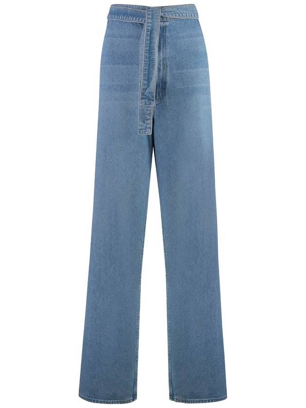 Mother Snacks! The Fold In Funnel Wide-Leg Jeans - MOTHER - BALAAN 1