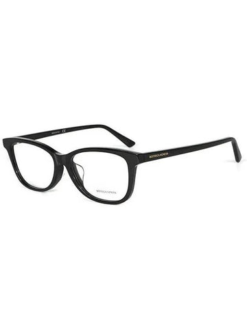 Square Acetate Eyeglasses Black - BOTTEGA VENETA - BALAAN.