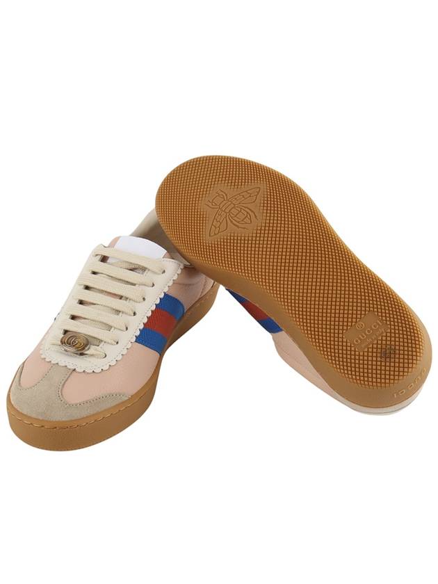 624484 Web leather striped sneakers 35 1 2 size 34012Y - GUCCI - BALAAN 7