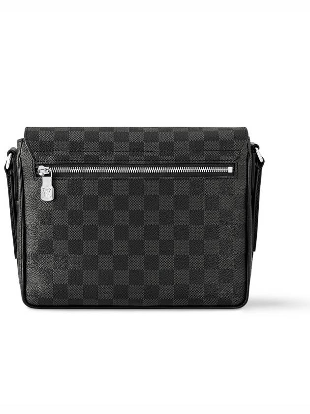 District PM Damier Graphite Coated Canvas Messenger Bag Black - LOUIS VUITTON - BALAAN 11