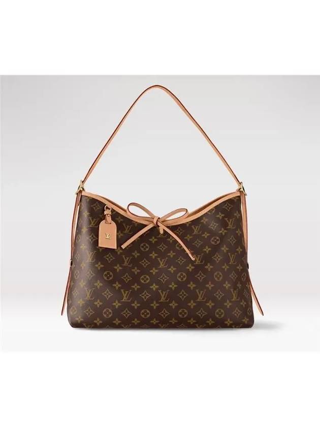 Carry All MM Monogram Shoulder Bag Brown - LOUIS VUITTON - BALAAN 2