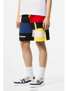 1AFVSH Jacquard Cotton Knit Shorts - LOUIS VUITTON - BALAAN 4