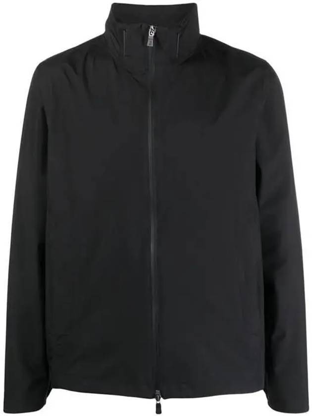 Gore-Tex Hooded Zip-Up Jacket Black - HERNO - BALAAN 1