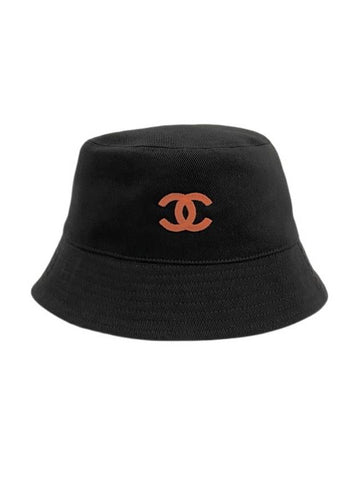 CC Logo Reversible Bucket Hat Black - CHANEL - BALAAN 1